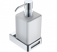 Дозатор для жидкого мыла настенный Boheme Q Chrome 10957-CR